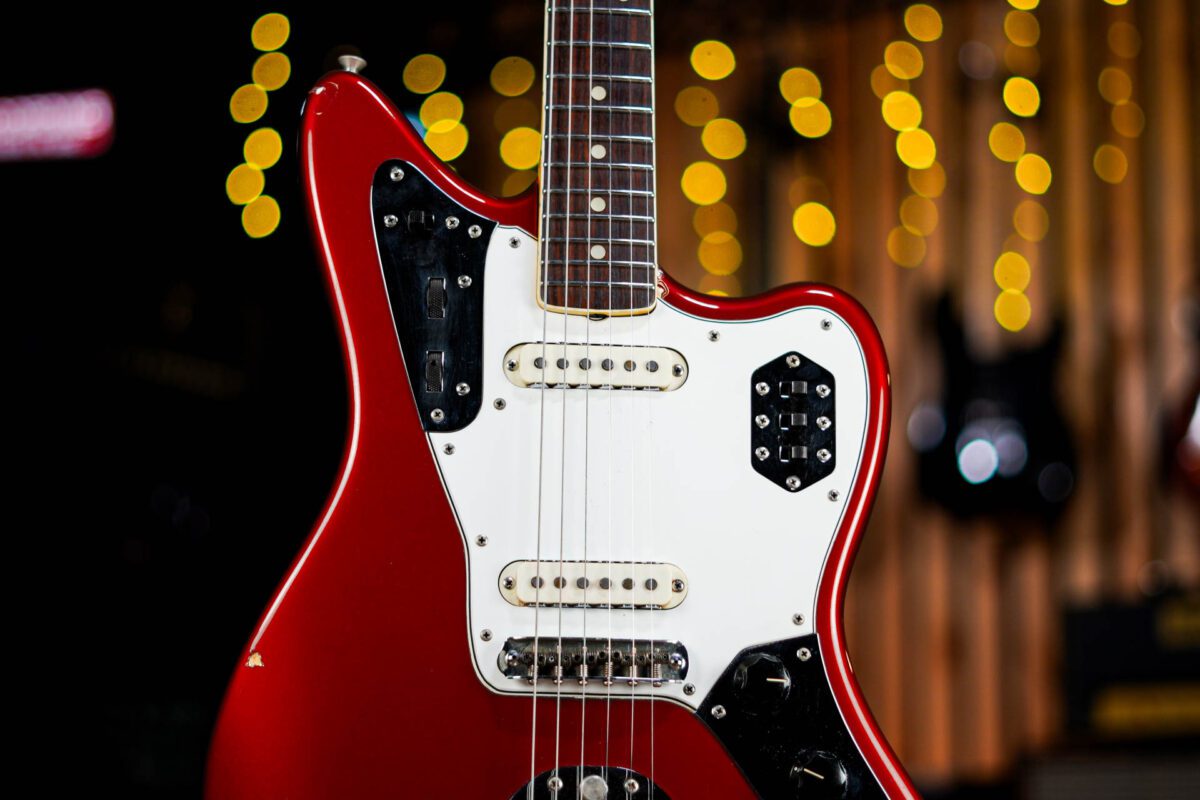 Fender 1966 Jaguar in Candy Apple Red - Image 7