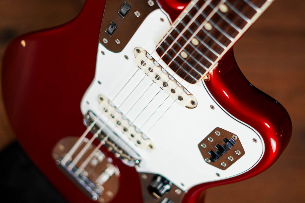 Fender 1966 Jaguar in Candy Apple Red - Image 13