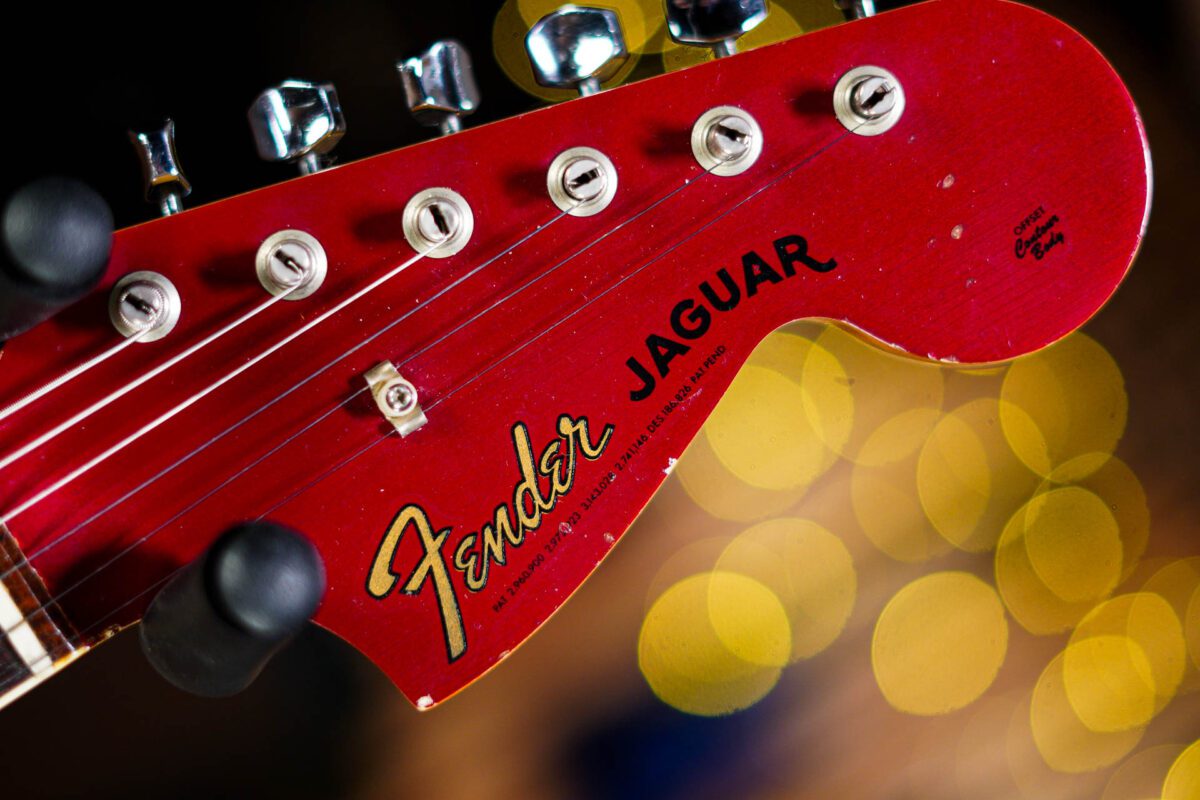 Fender 1966 Jaguar in Candy Apple Red - Image 3