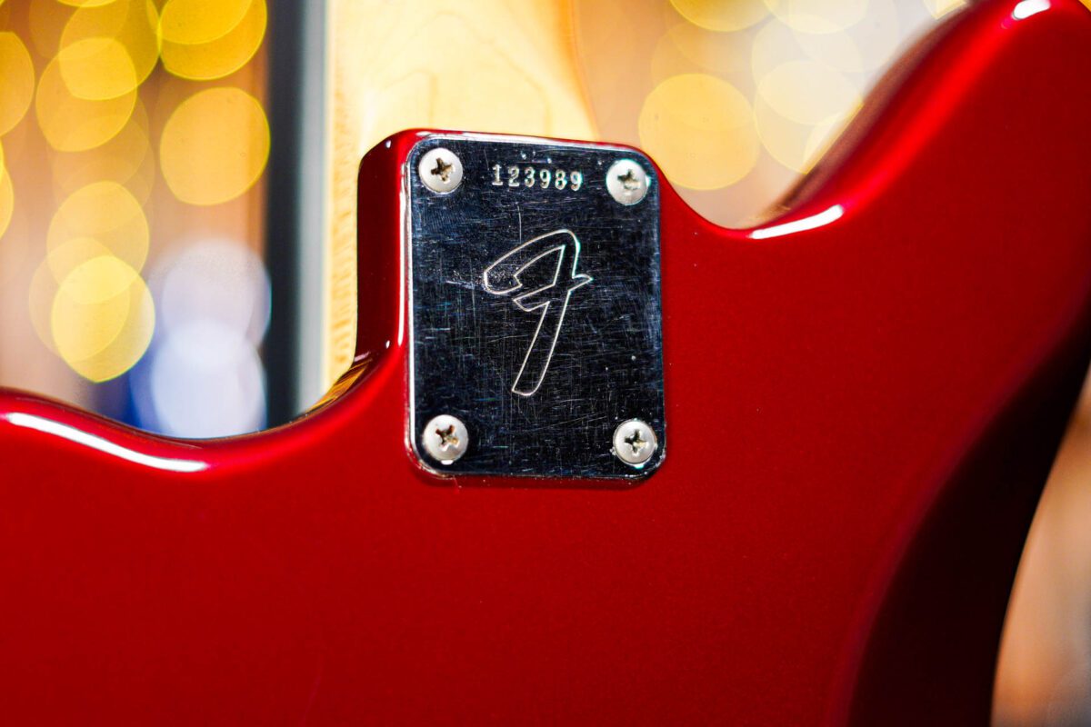 Fender 1966 Jaguar in Candy Apple Red - Image 11