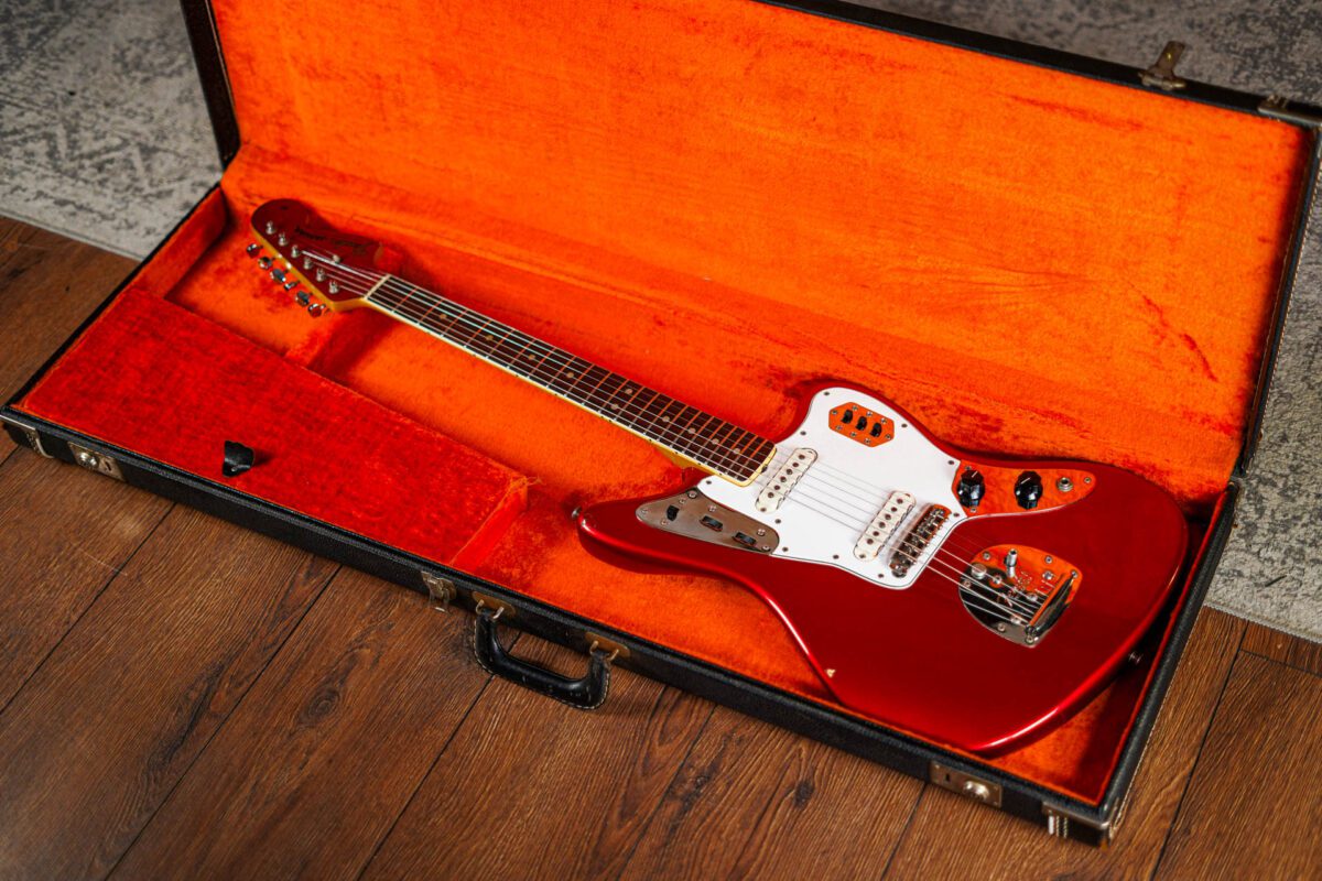 Fender 1966 Jaguar in Candy Apple Red - Image 18