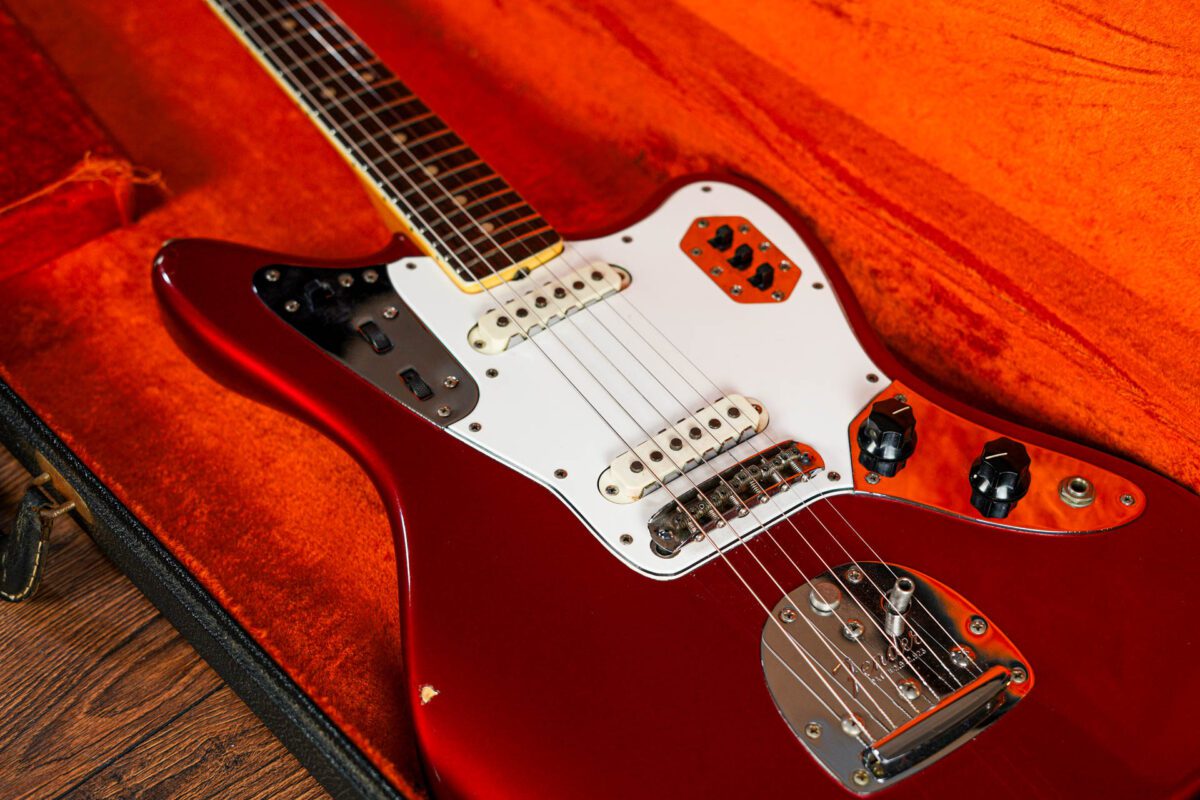 Fender 1966 Jaguar in Candy Apple Red - Image 20