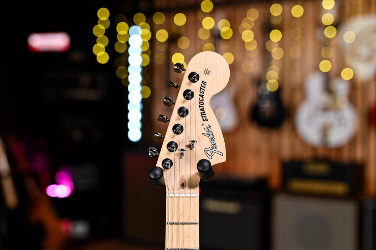 Fender American Performer Stratocaster in Satin Lake Placid Blue #2 - Image 6