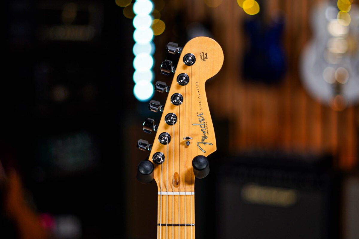 Fender American Standard Stratocaster in Charcoal Frost Metallic - Image 5