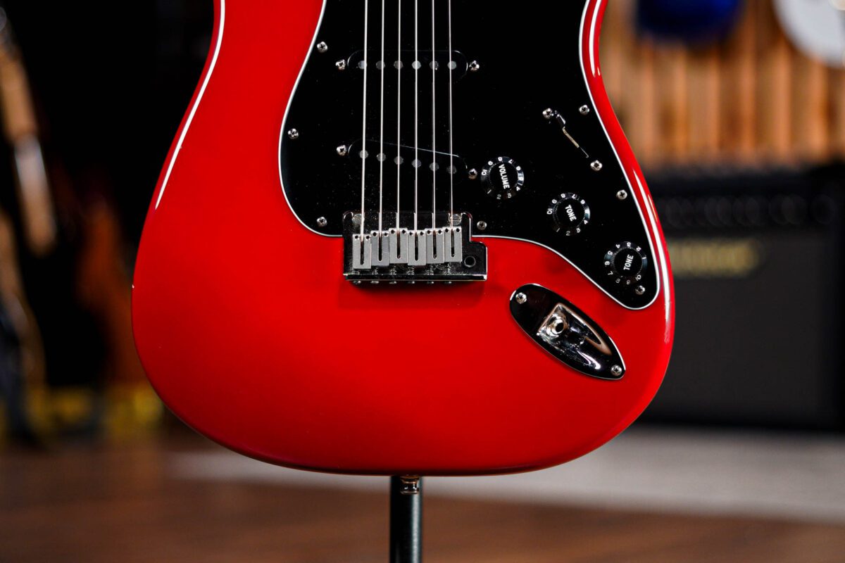 Fender American Standard Stratocaster in Lipstick Red - Image 3