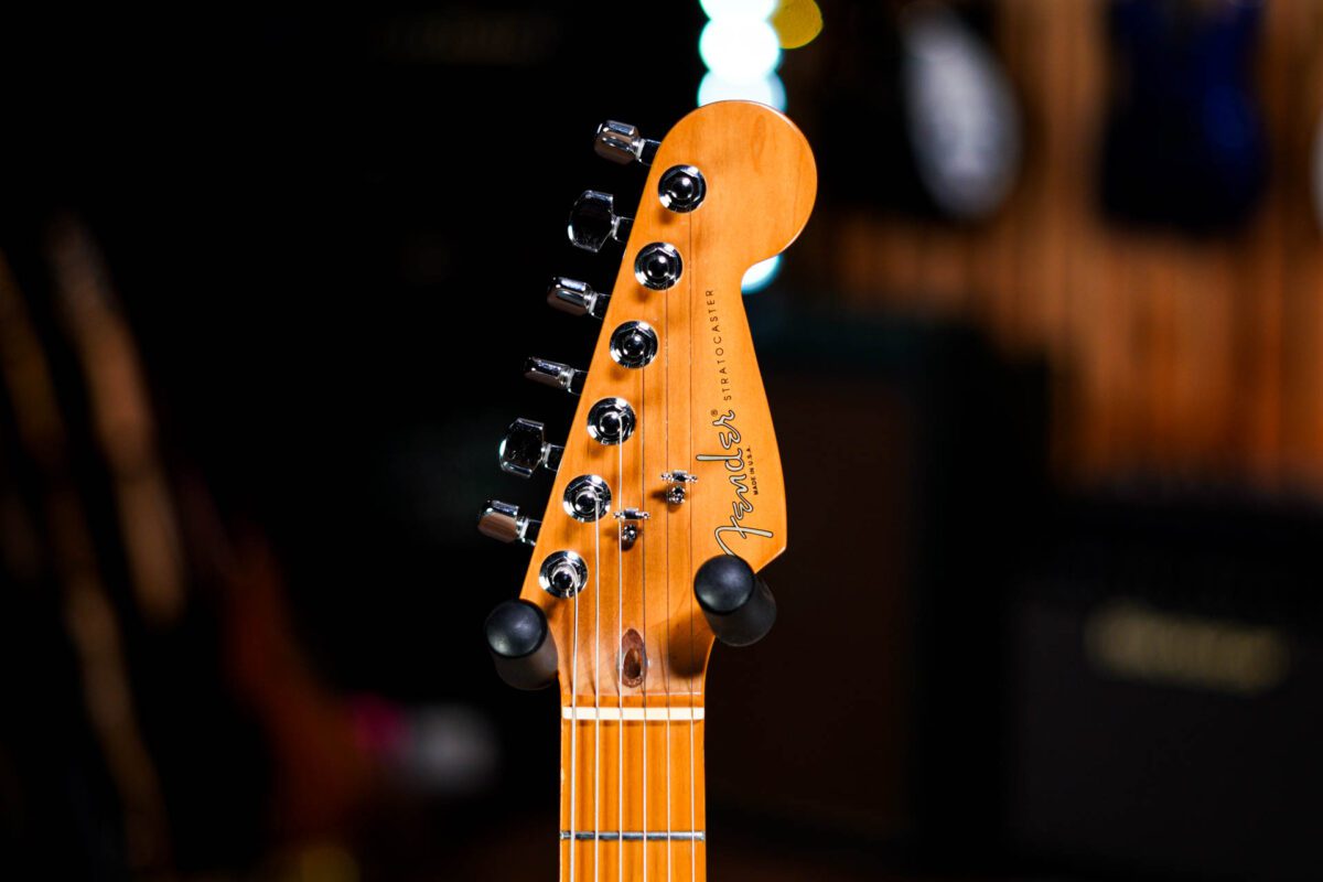 Fender American Standard Stratocaster in Lipstick Red - Image 6