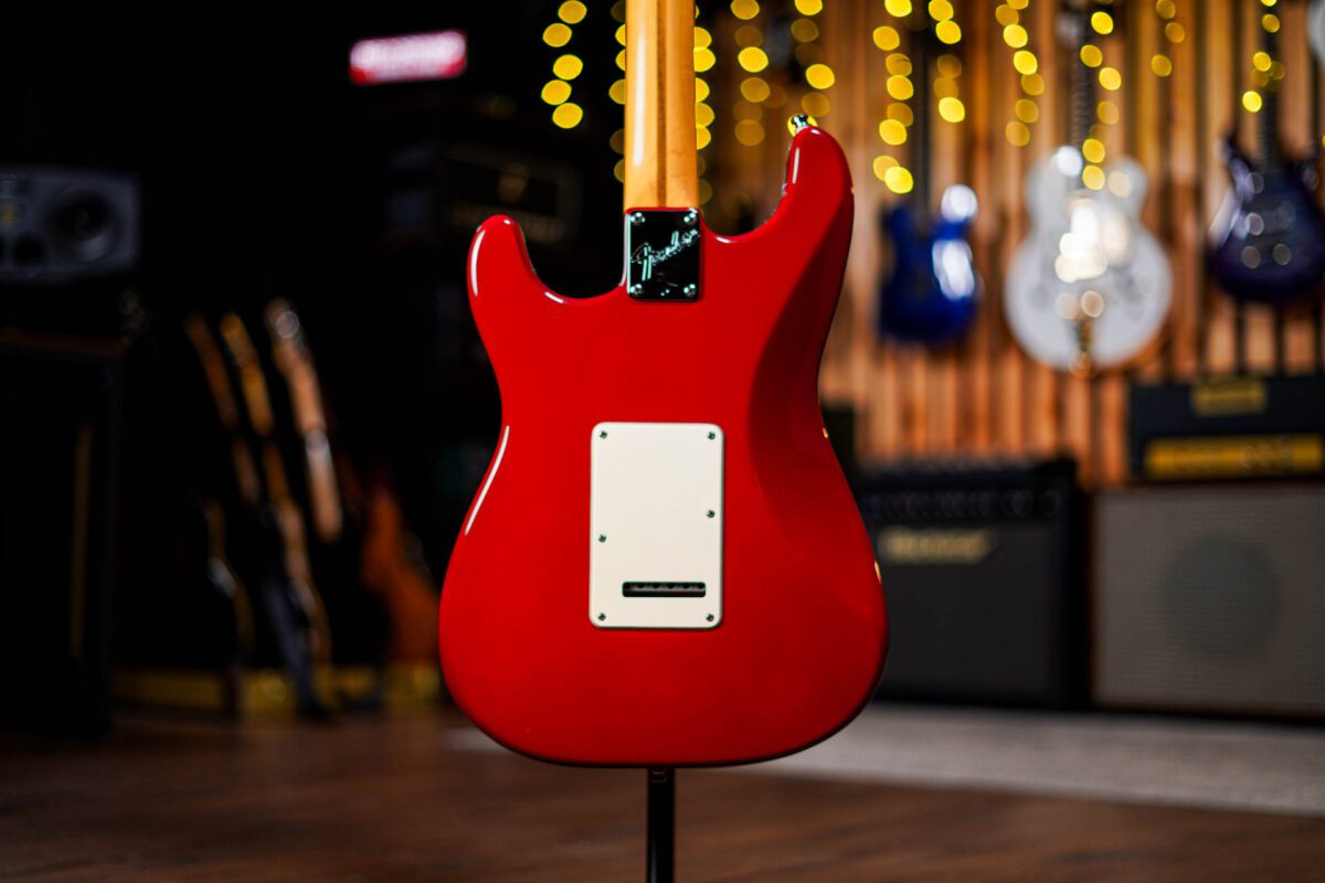 Fender American Standard Stratocaster in Lipstick Red - Image 8