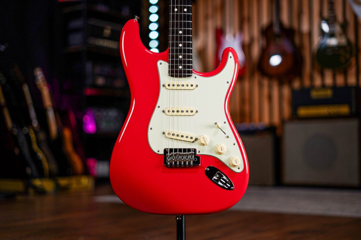 Fender FSR American Professional II Stratocaster in Fiesta Red with roasted maple neck