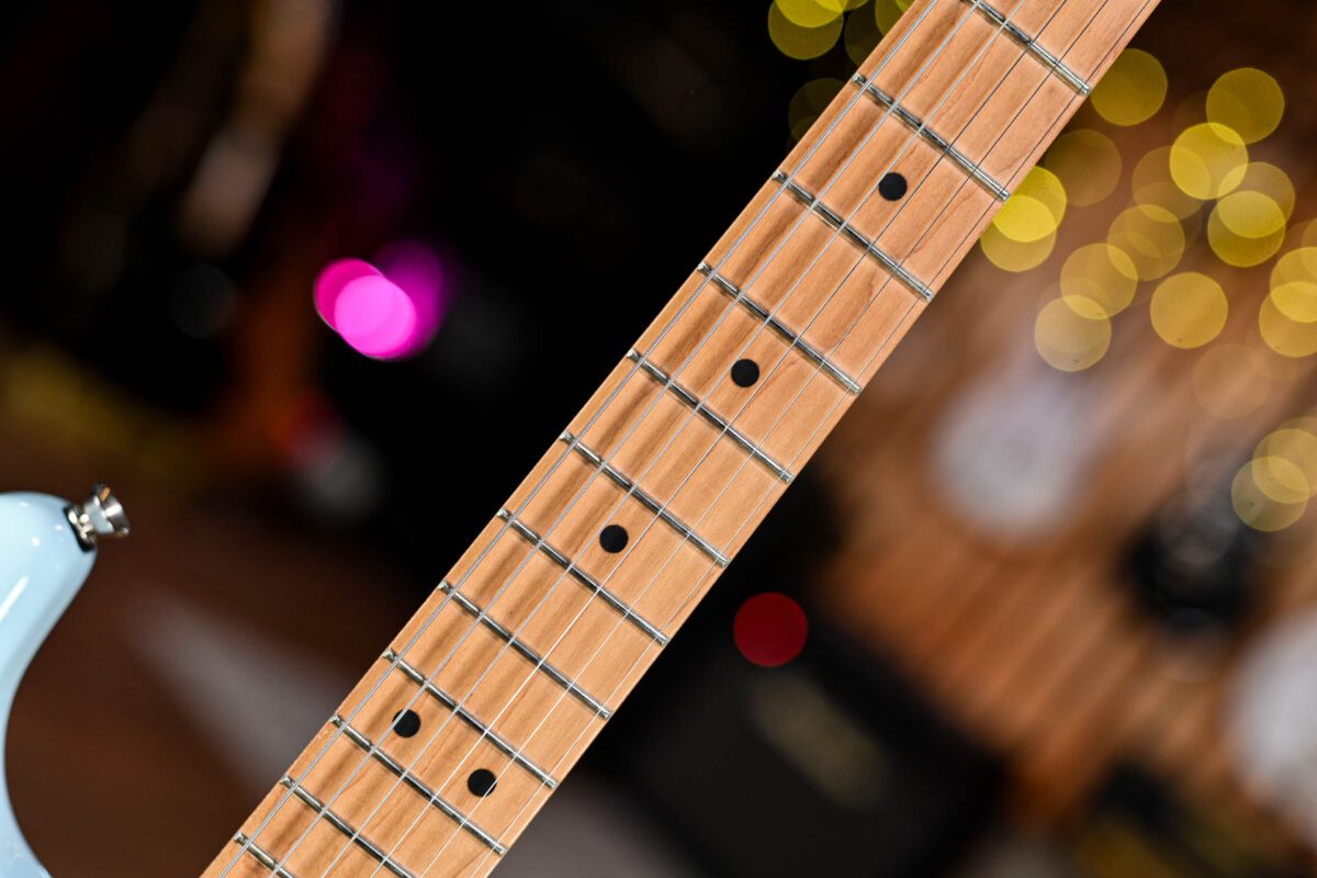 Fender Exclusive Roasted Player Stratocaster in Sonic Blue with Custom Shop pickups - Image 5