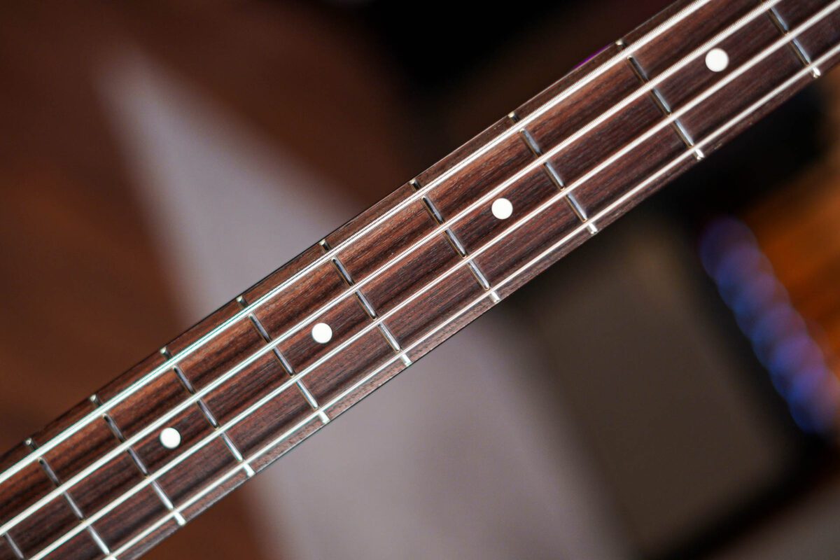 Fender MIJ International Color Precision Bass in Maui Blue - Image 5