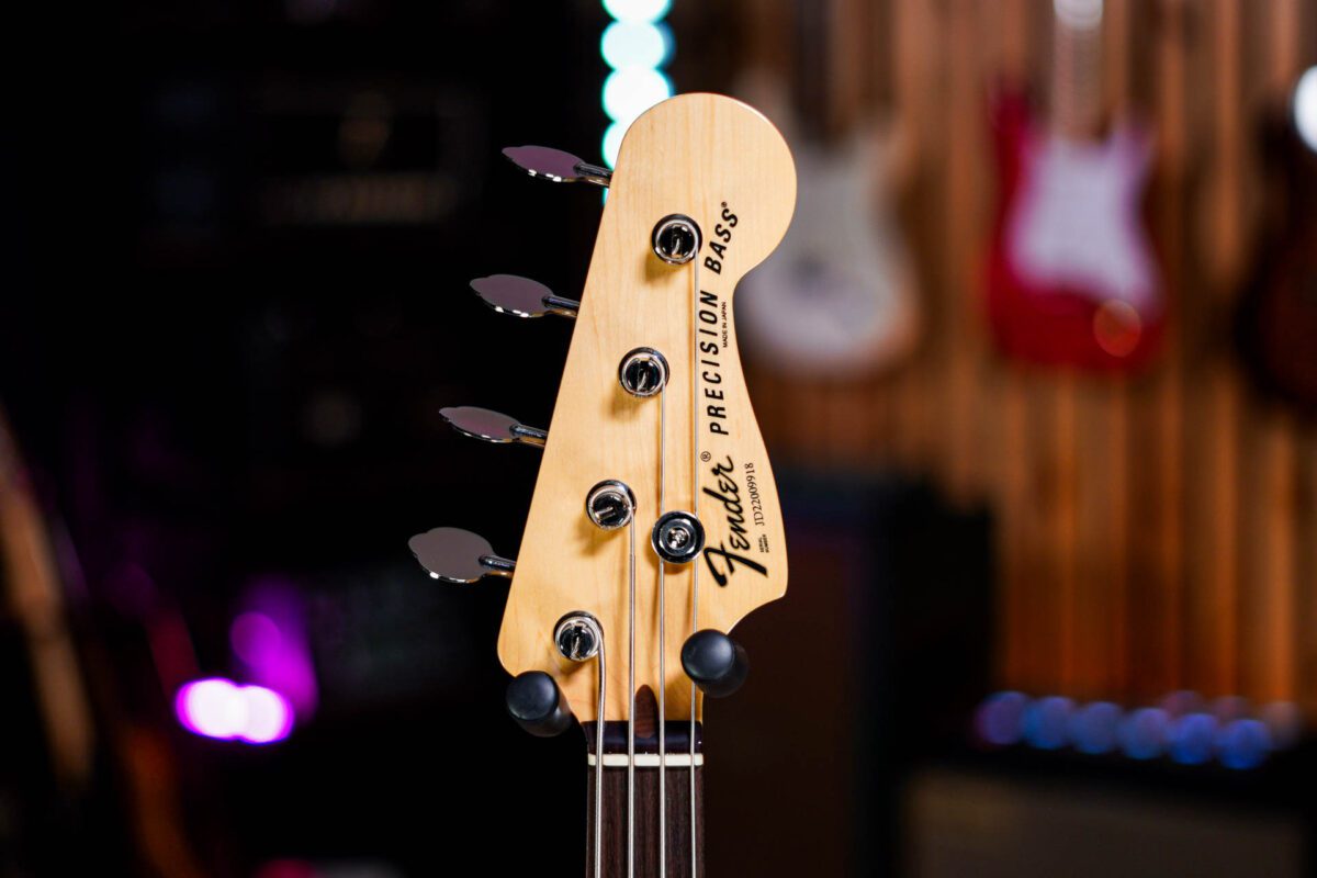 Fender MIJ International Color Precision Bass in Maui Blue - Image 6