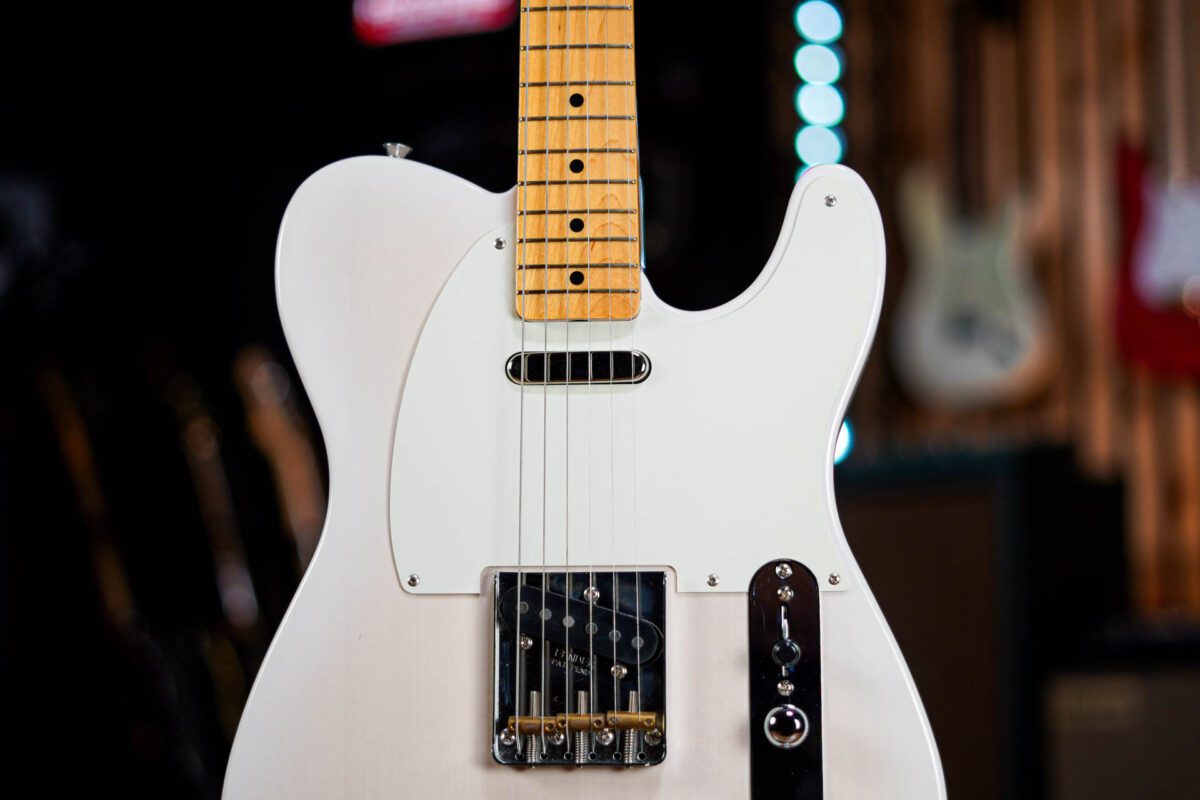 Fender MIJ Traditional II '50s Telecaster in White Blonde - Image 4