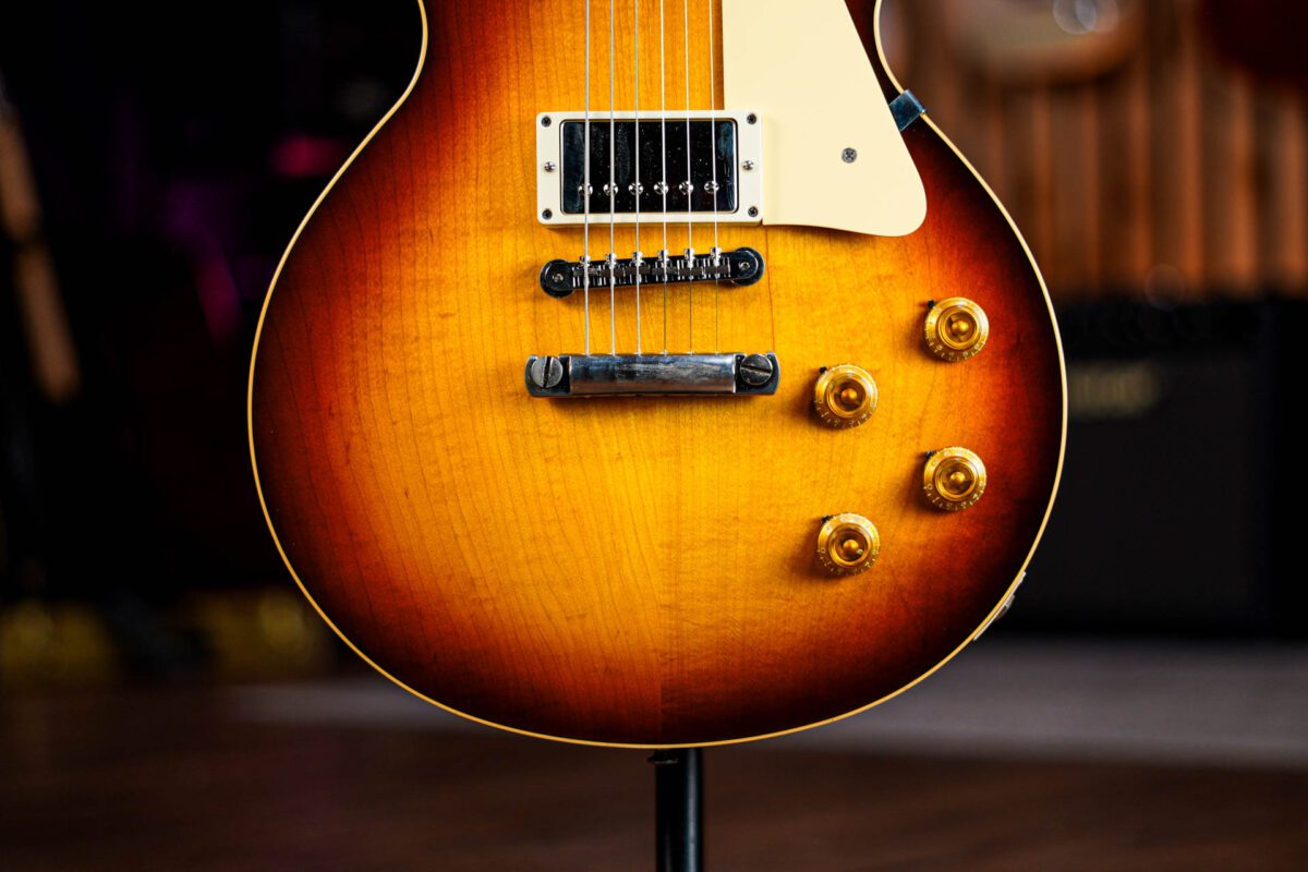 Gibson Custom Shop Les Paul R8 1958 Reissue in Bourbon Burst - Image 5