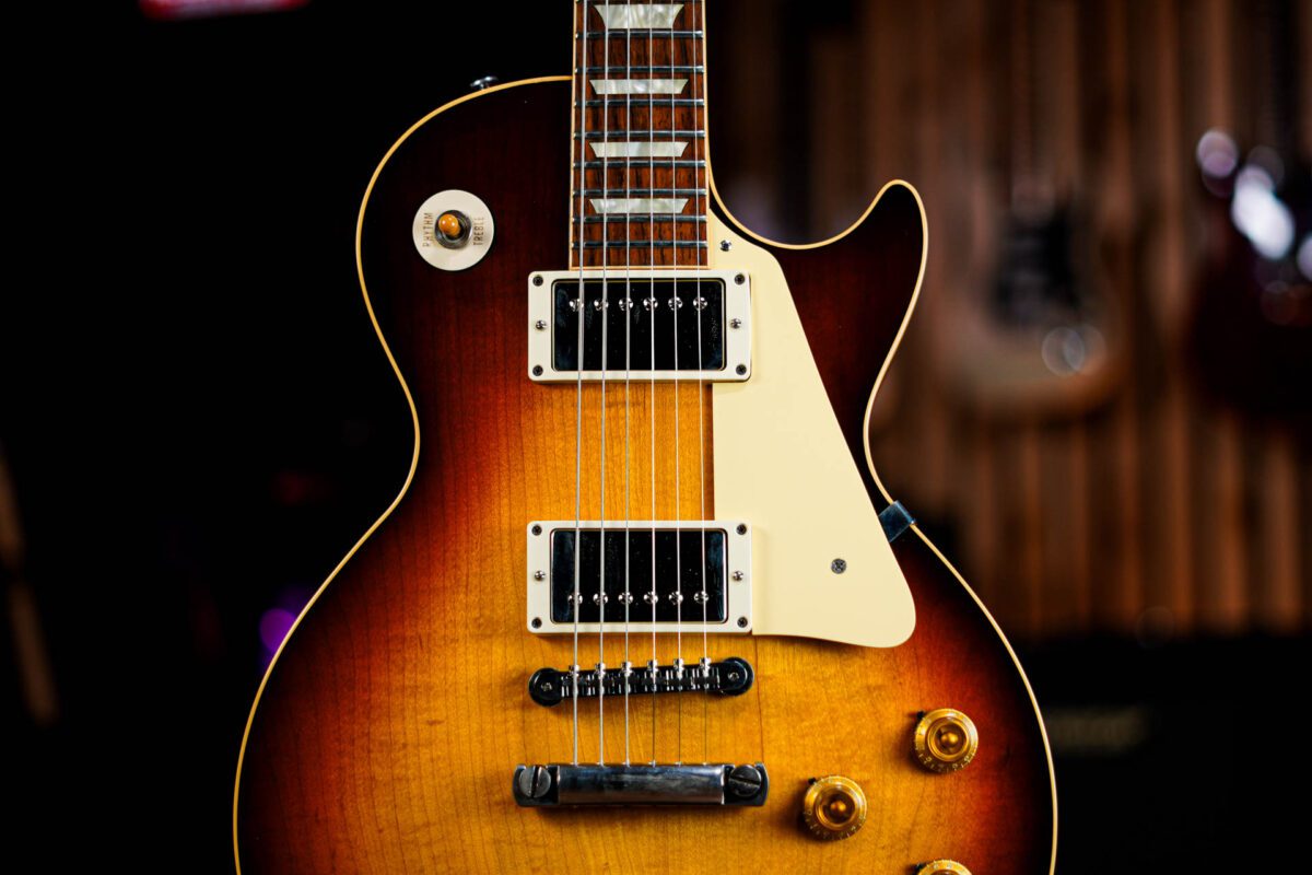 Gibson Custom Shop Les Paul R8 1958 Reissue in Bourbon Burst - Image 6