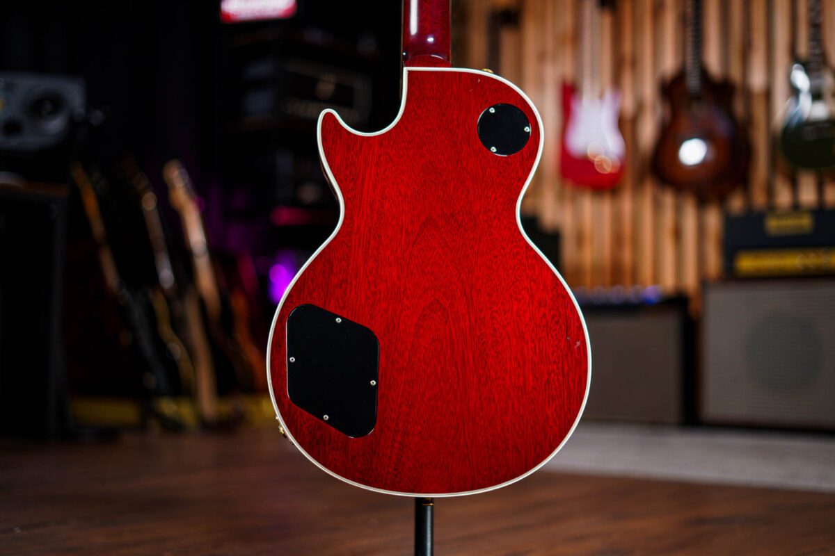 Gibson Les Paul Custom in Wine Red - Image 10