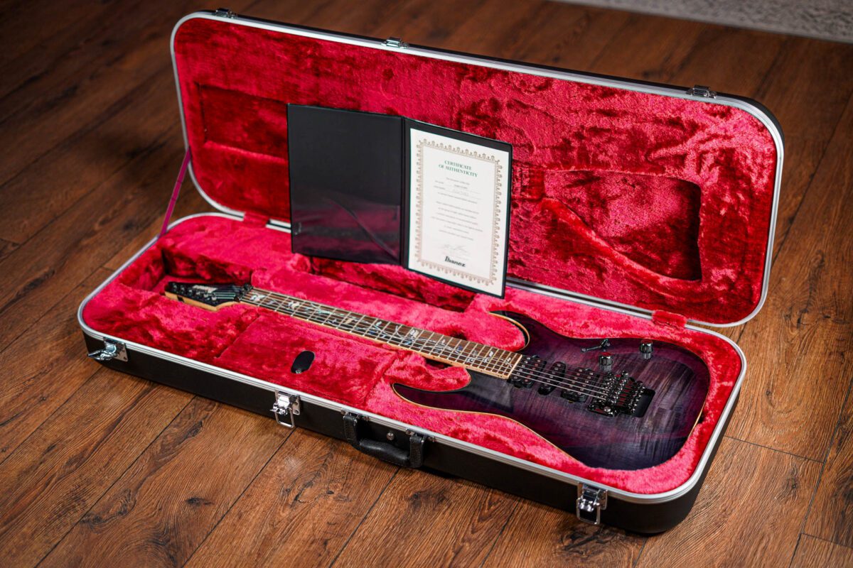 Ibanez RG8570Z-BRE J. Custom in Black Rutile - Image 3