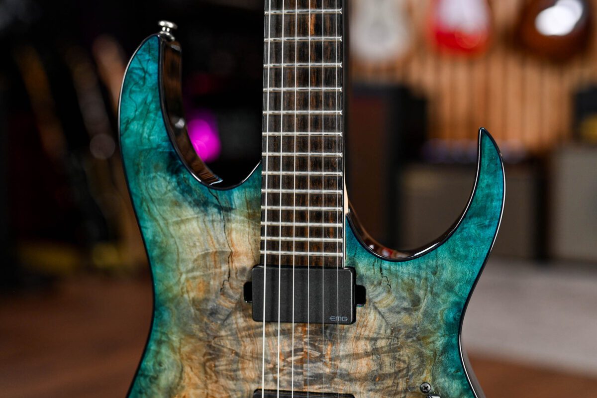 Ibanez RGIX20FESM Foggy Stained Blue - Image 4