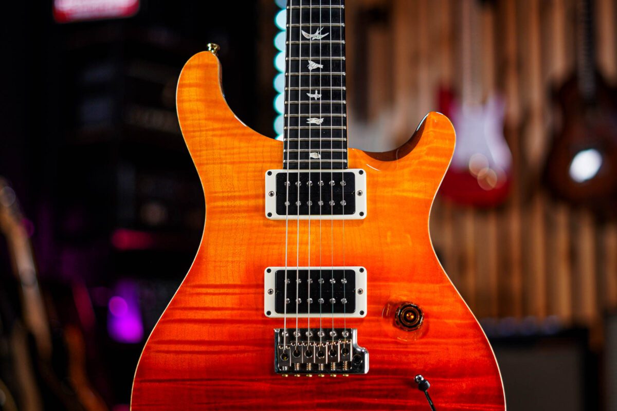 PRS USA Custom 24 Experience in Orange Fade - Image 8