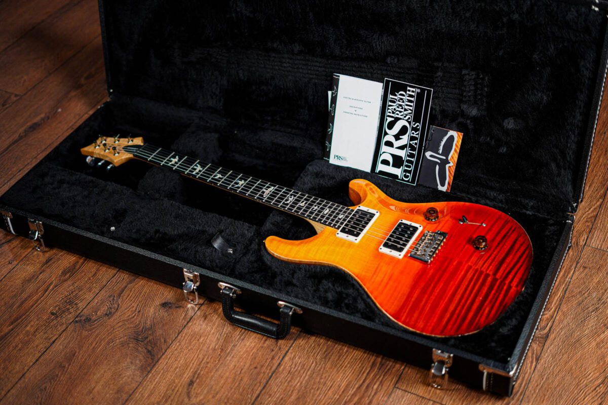 PRS USA Custom 24 Experience in Orange Fade - Image 5