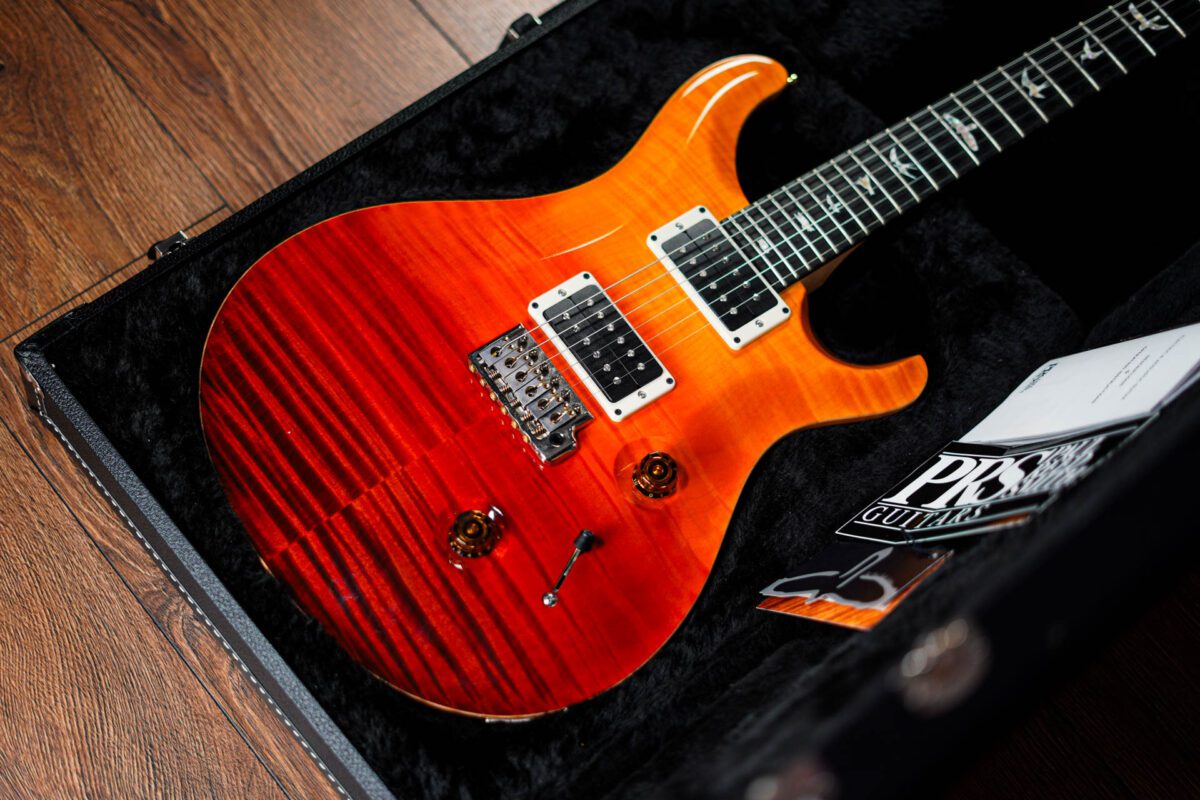 PRS USA Custom 24 Experience in Orange Fade - Image 2