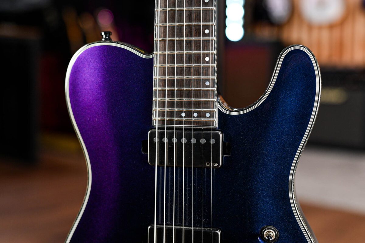 Schecter PT-7 Hellraiser Hybrid in Ultra Violet - Image 3