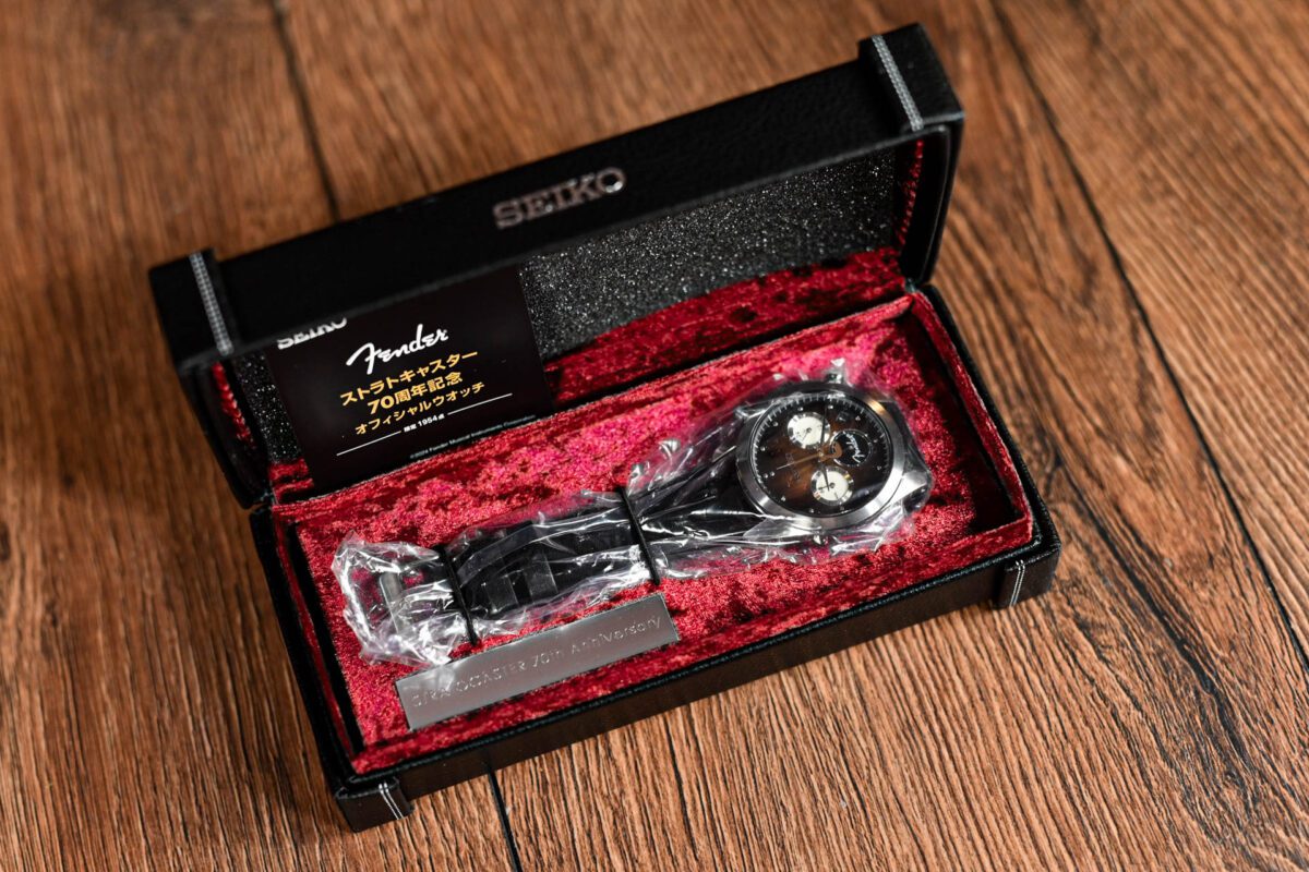 Seiko Fender Stratocaster 70th Anniversary Official Watch Limited Japan 1954 - Image 6