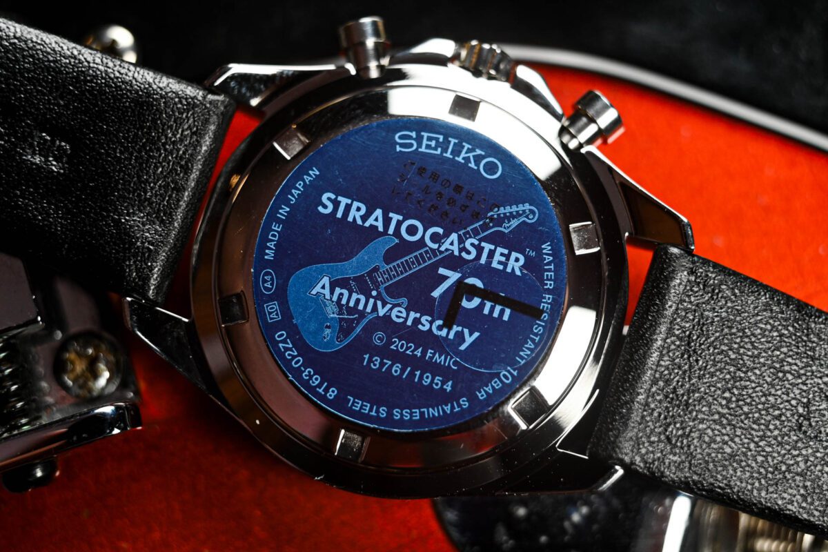 Seiko Fender Stratocaster 70th Anniversary Official Watch Limited Japan 1954 - Image 3