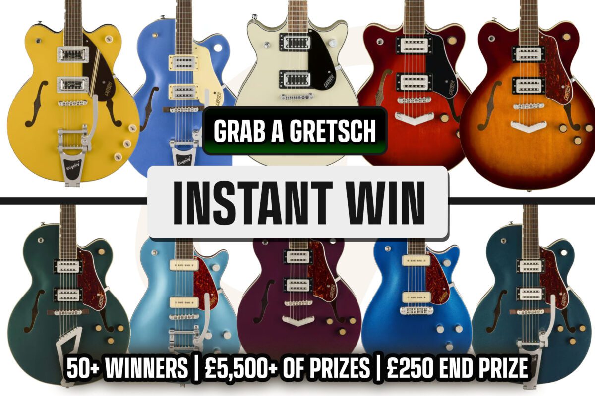 Grab A Gretsch Instant Win #3 | £5,500+ of prizes!