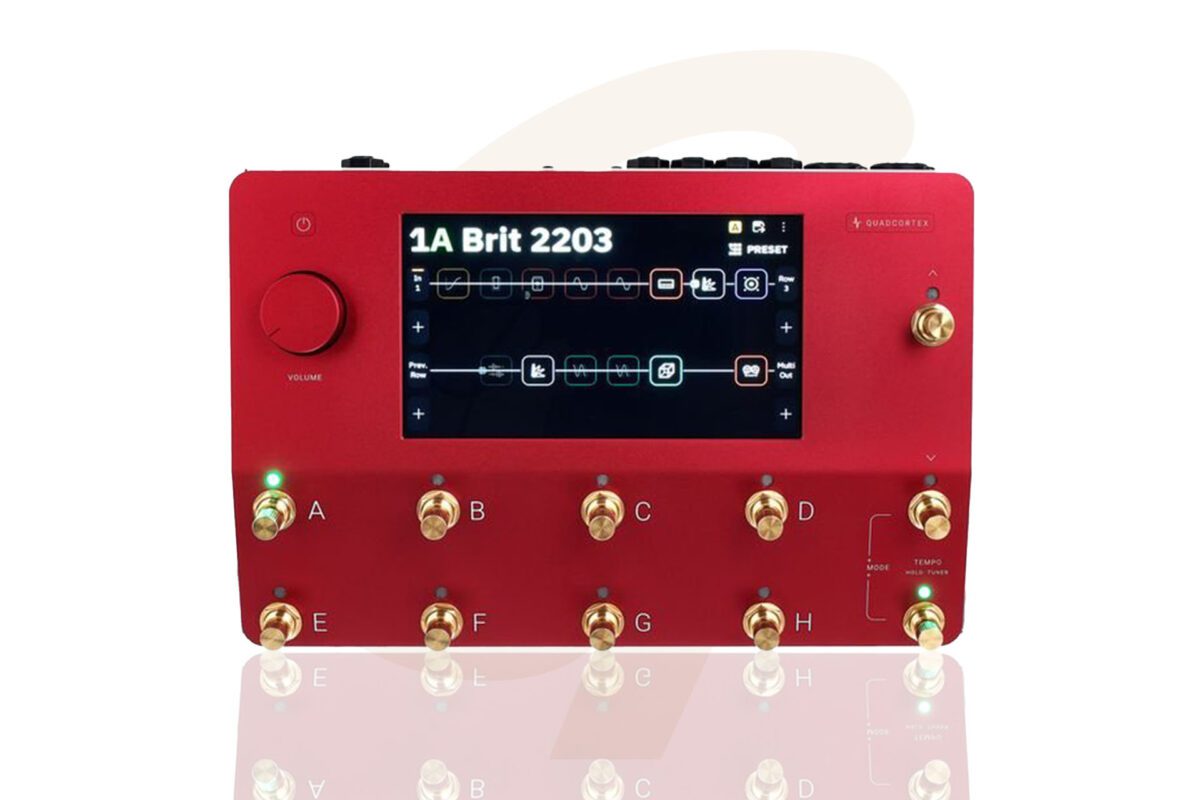 Neural DSP Quad Cortex in Limited Edition Red and Gold - Image 4