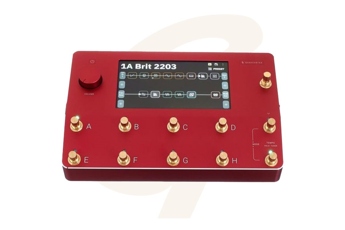 Neural DSP Quad Cortex in Limited Edition Red and Gold - Image 2