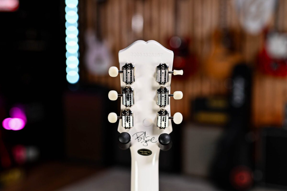 Epiphone Billie Joe Armstrong Les Paul Junior in Classic White - Image 8