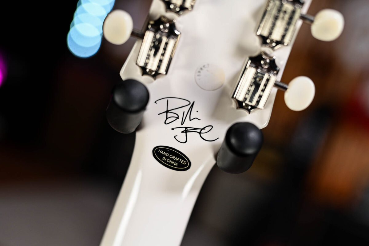 Epiphone Billie Joe Armstrong Les Paul Junior in Classic White - Image 9