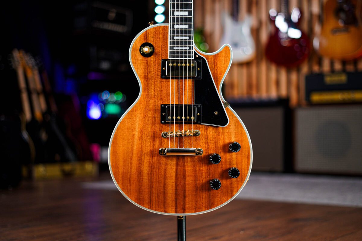 Epiphone Les Paul Custom Koa Natural