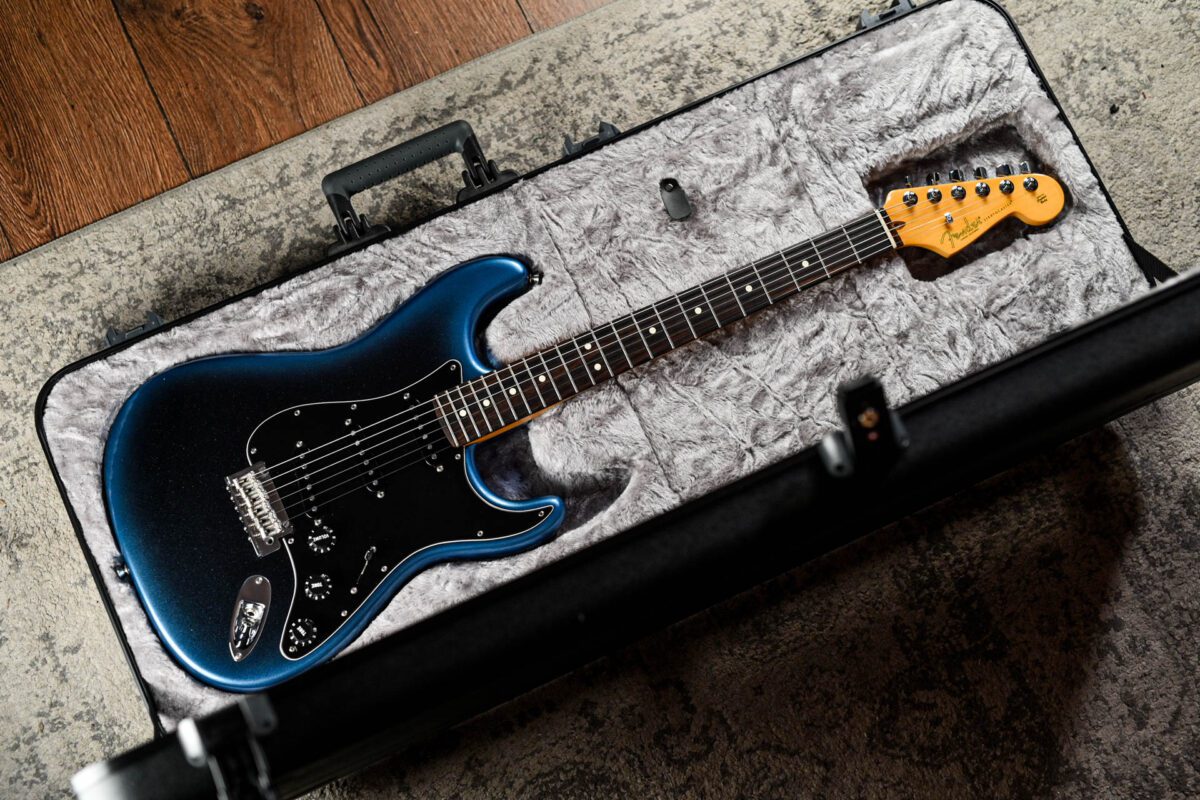 Fender American Professional II Stratocaster in Dark Night - Image 4