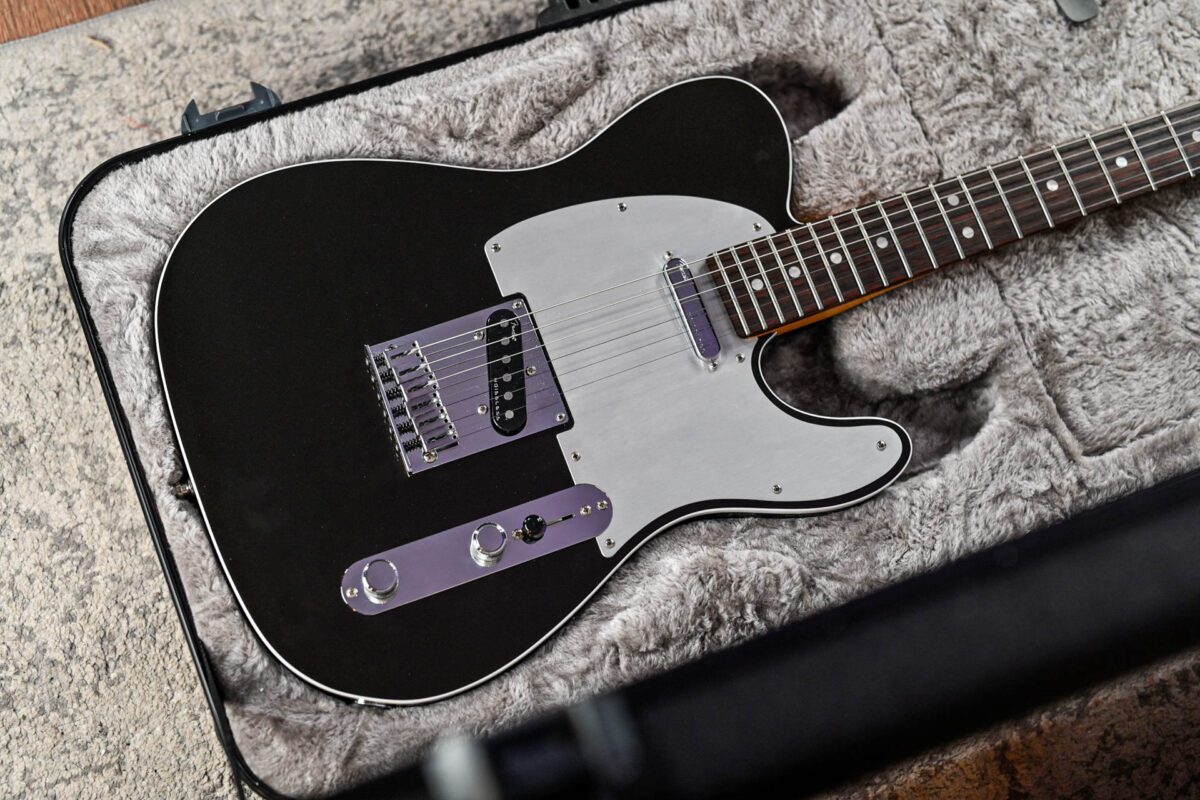 Fender American Ultra Telecaster in Texas Tea - Image 3