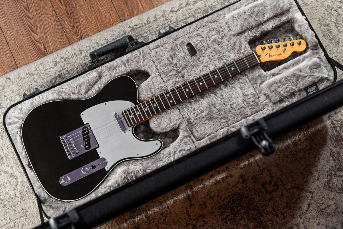 Fender American Ultra Telecaster in Texas Tea - Image 2