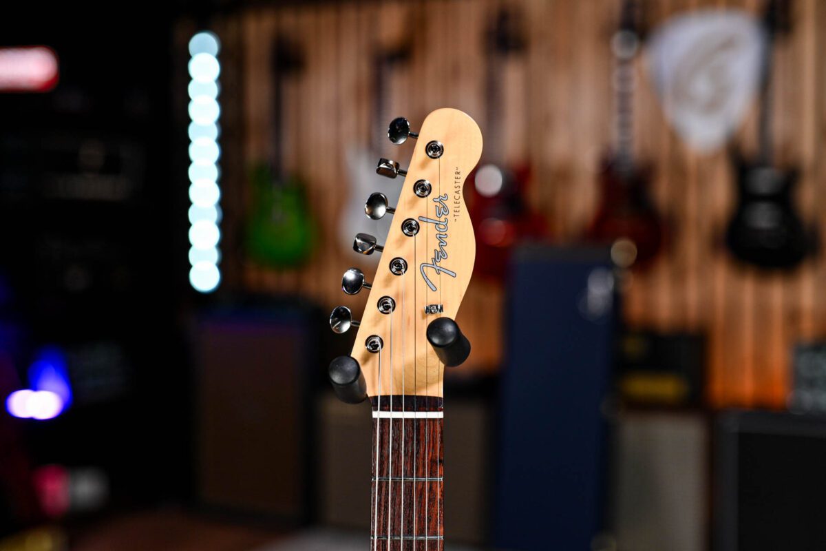 Fender MIJ LTD Edition 1960's Custom Telecaster QMT In Aquamarine - Image 6