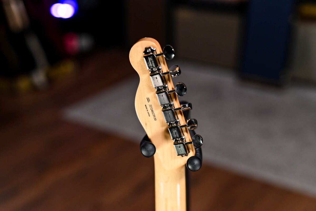 Fender MIJ LTD Edition 1960's Custom Telecaster QMT In Aquamarine - Image 7