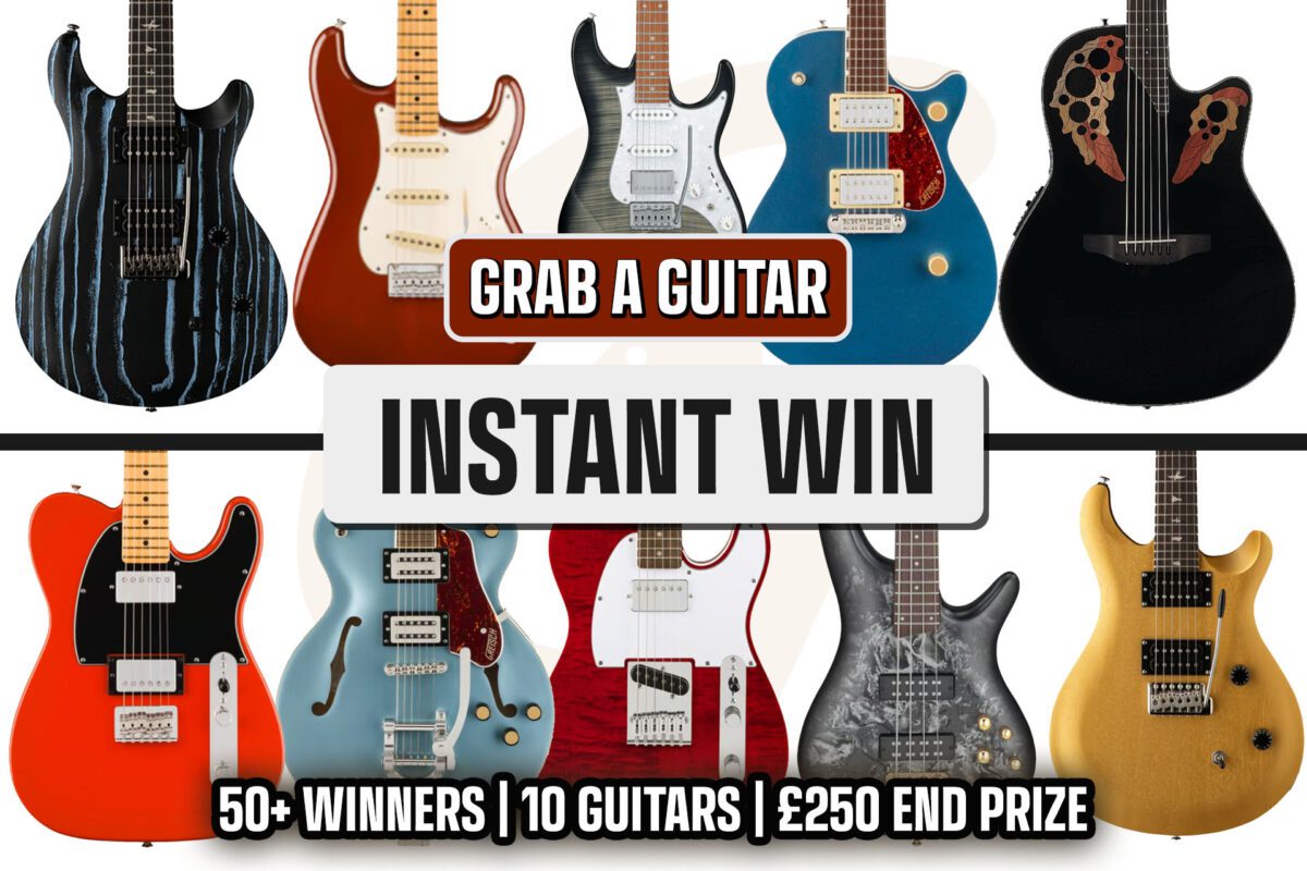 Grab A Guitar Instant Win #7 | £5,650+ of prizes!