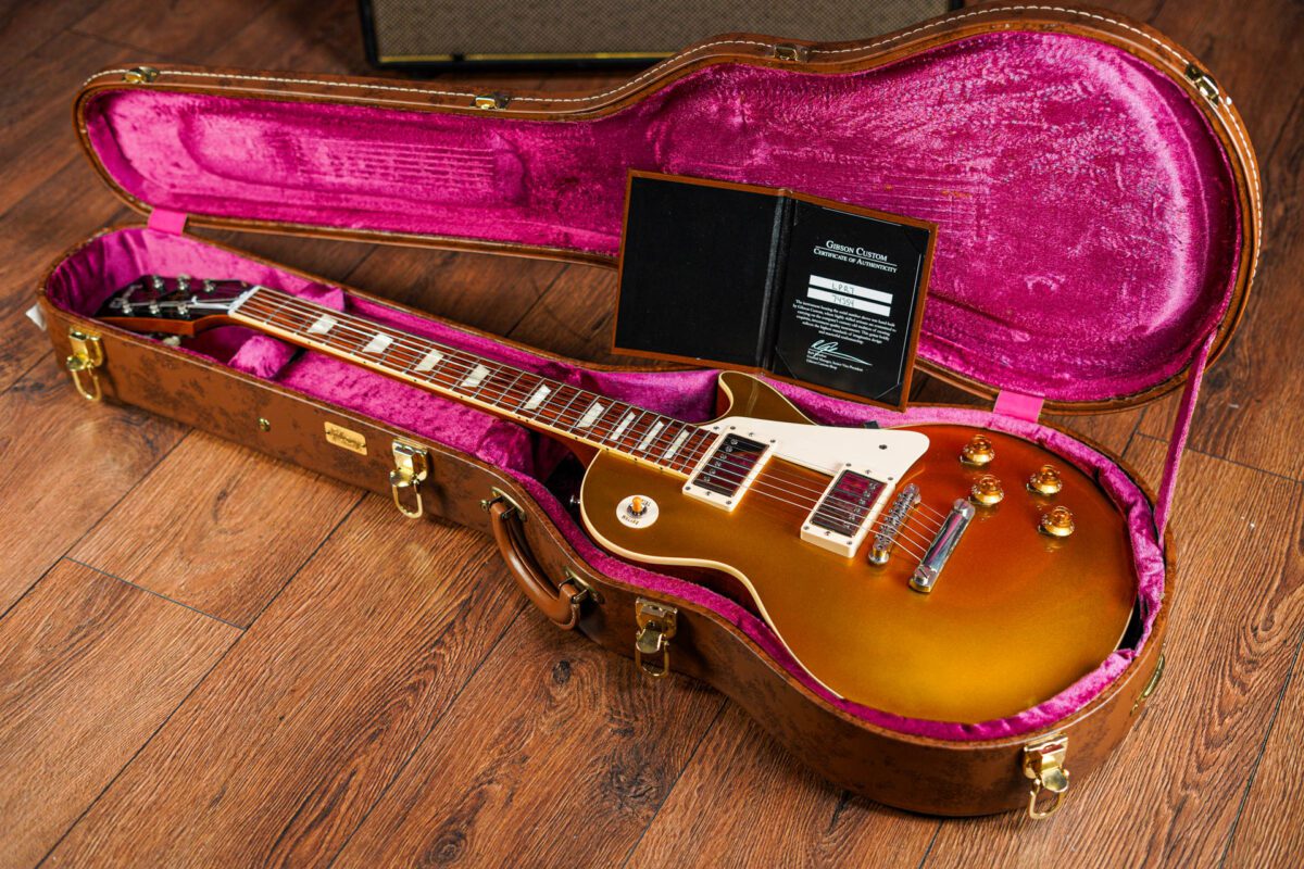 Gibson Custom Shop 1957 Reissue R7 Les Paul VOS Goldtop - Image 2