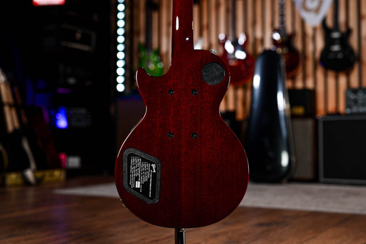 Gibson USA Les Paul HP-II in Blood Orange Fade - Image 9