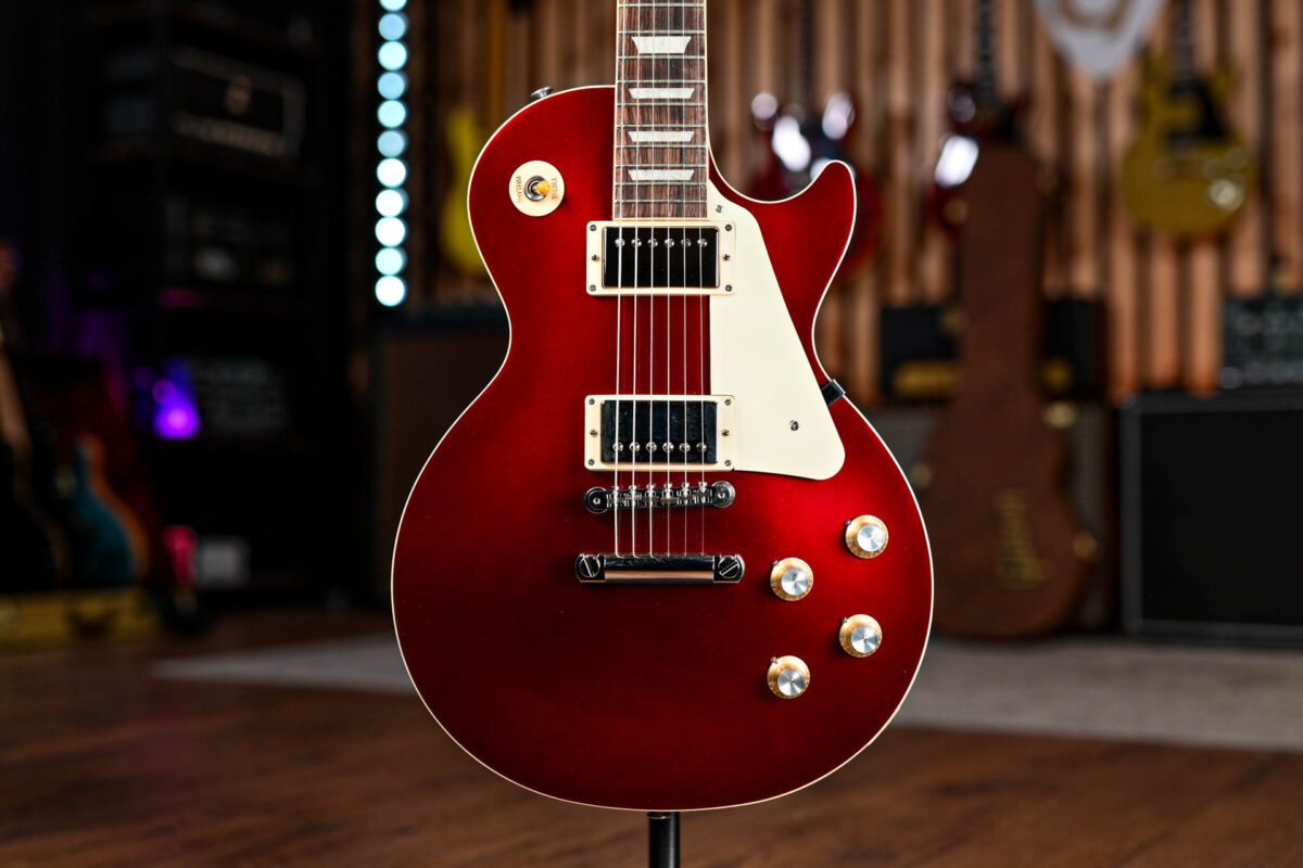 Gibson Les Paul Standard 60s Plain Top Sparkling Burgundy Top