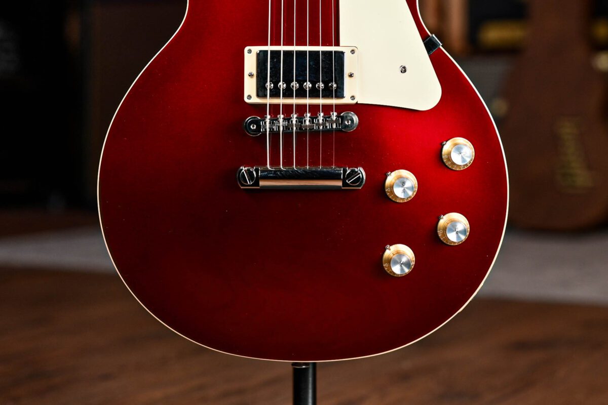 Gibson Les Paul Standard 60s Plain Top Sparkling Burgundy Top - Image 7