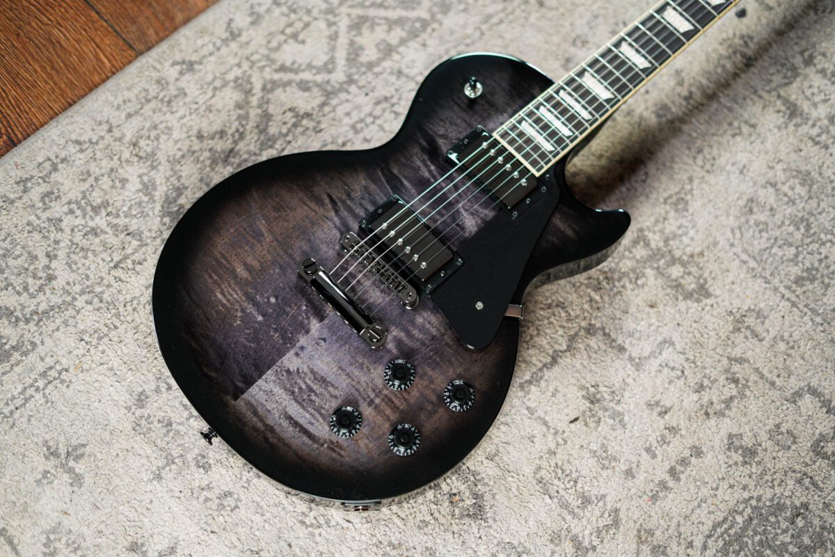 Gibson Les Paul Studio Session Translucent Ebony Burst - Image 10