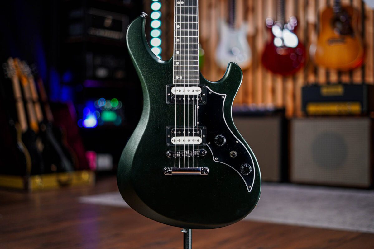 Gibson Modern Collection Victory Dark Green Satin