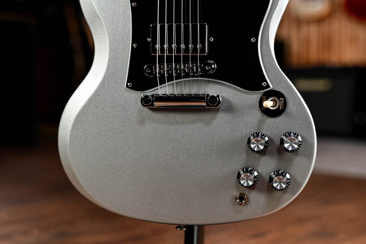 Gibson SG Standard in Silver Mist #2 - Image 3