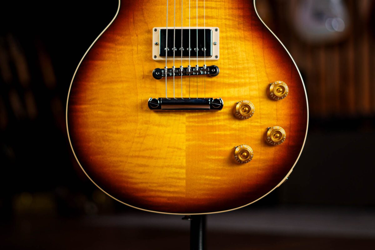 Gibson USA Les Paul Standard 50s Faded Vintage Tobacco Burst - Image 8