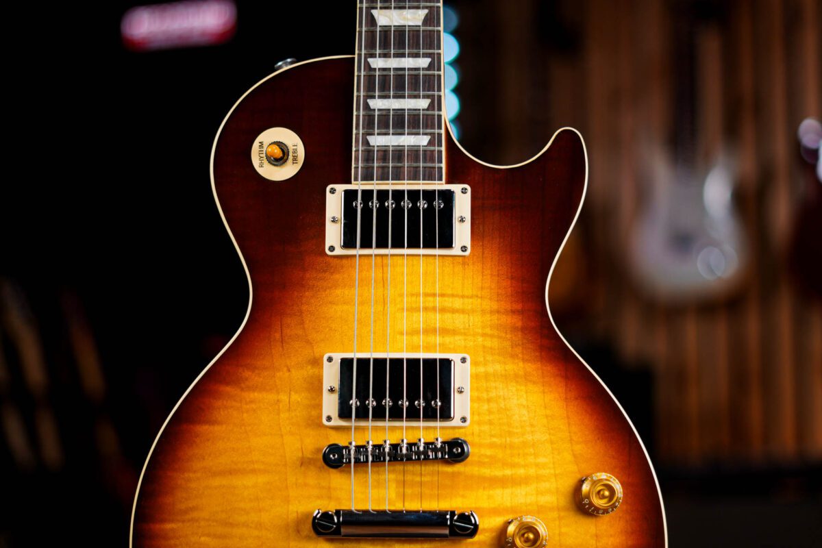 Gibson USA Les Paul Standard 50s Faded Vintage Tobacco Burst - Image 7