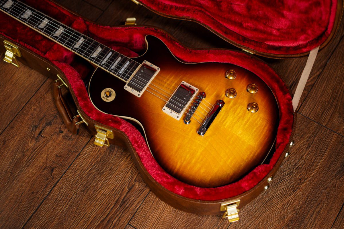 Gibson USA Les Paul Standard 50s Faded Vintage Tobacco Burst - Image 3