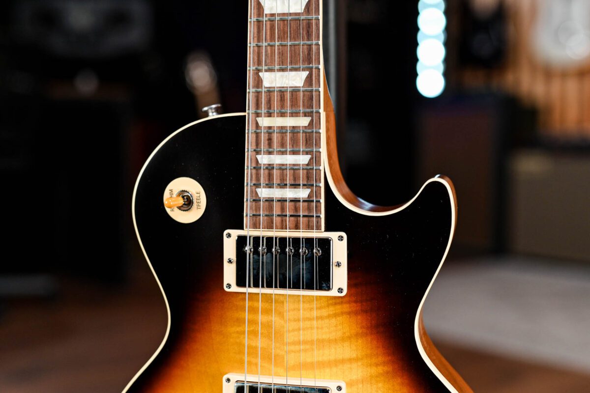 Gibson USA Les Paul Standard 50s Faded Vintage Tobacco Burst - Image 5